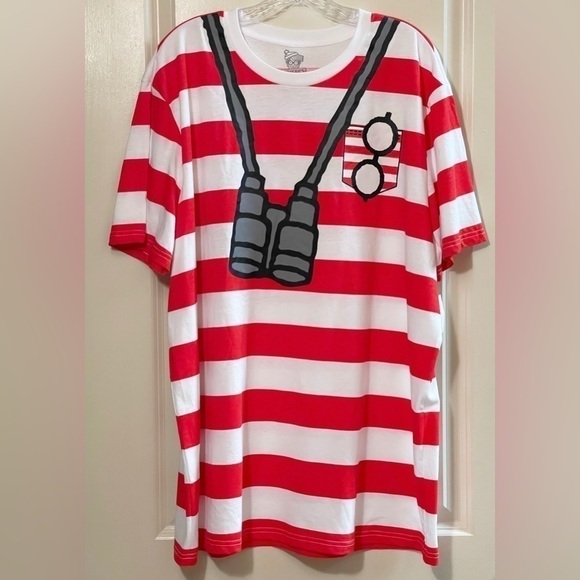 Where’s Waldo Tee Crew Neck T-shirt 2X - Picture 1 of 9
